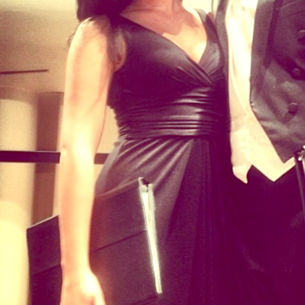Kristen Davis Black formal dress size 2